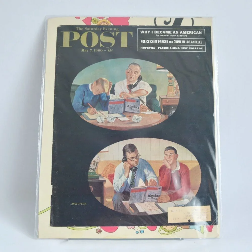 The Saturday Evening Post Magazine COVER May 7 1960